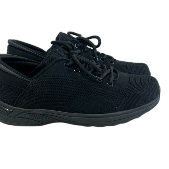 ZEBA Sneakers Men’s Size 10.5W Black Hand’s Free Slip On Walking Shoe Sneakers - Picture 6 of 12